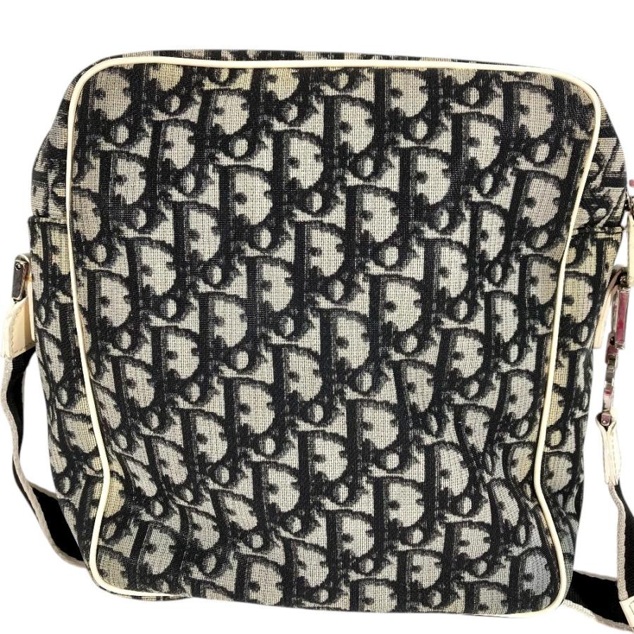 Dior ディオール トロッター ロゴ NO2 カバン 斜め掛け ポシェット ショルダーバッグ ブラック ユニセックス【中古】 |  | 01