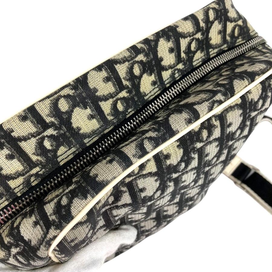 Dior ディオール トロッター ロゴ NO2 カバン 斜め掛け ポシェット ショルダーバッグ ブラック ユニセックス【中古】 |  | 02
