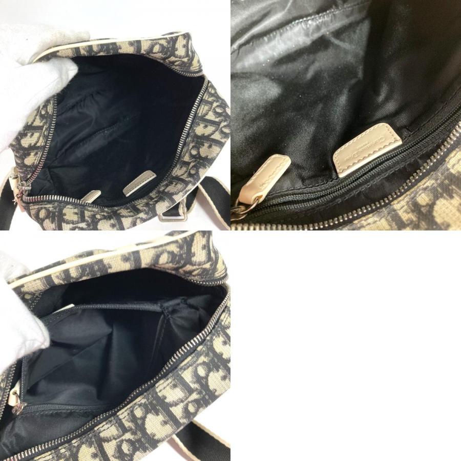 Dior ディオール トロッター ロゴ NO2 カバン 斜め掛け ポシェット ショルダーバッグ ブラック ユニセックス【中古】 |  | 09