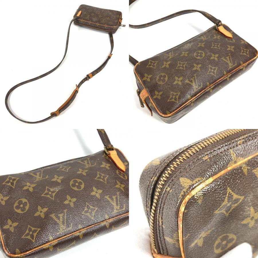 LOUIS VUITTON ルイヴィトン  M51828  ポシェットマルリーバンドリエール   斜め掛け ポシェット モノグラム ショルダーバッグ【中古】 | LOUIS VUITTON | 07