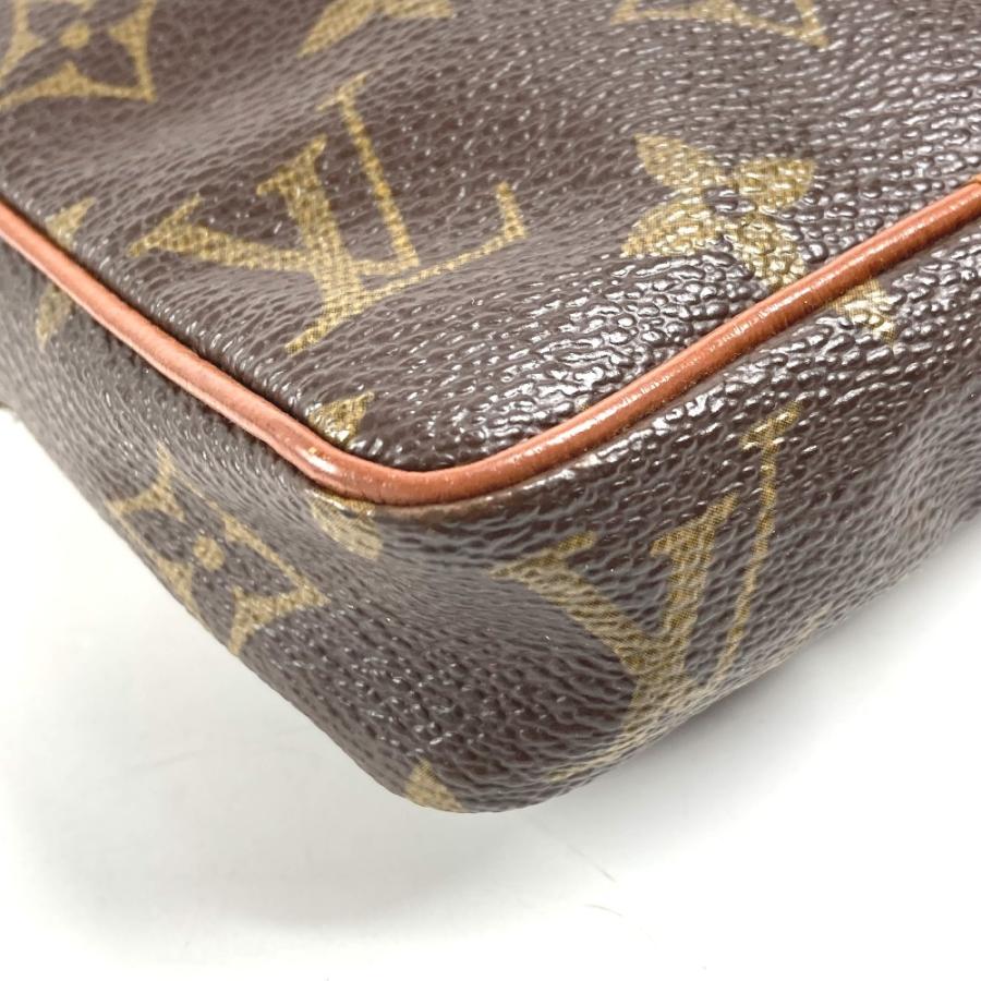 LOUIS VUITTON ルイヴィトン M45268  ミニダヌーブ 旧型 カバン 肩掛け ポシェット モノグラム ショルダーバッグ ブラウン 【中古】 | LOUIS VUITTON | 06