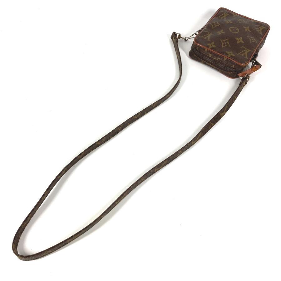 LOUIS VUITTON ルイヴィトン M45268  ミニダヌーブ 旧型 カバン 肩掛け ポシェット モノグラム ショルダーバッグ ブラウン 【中古】 | LOUIS VUITTON | 07