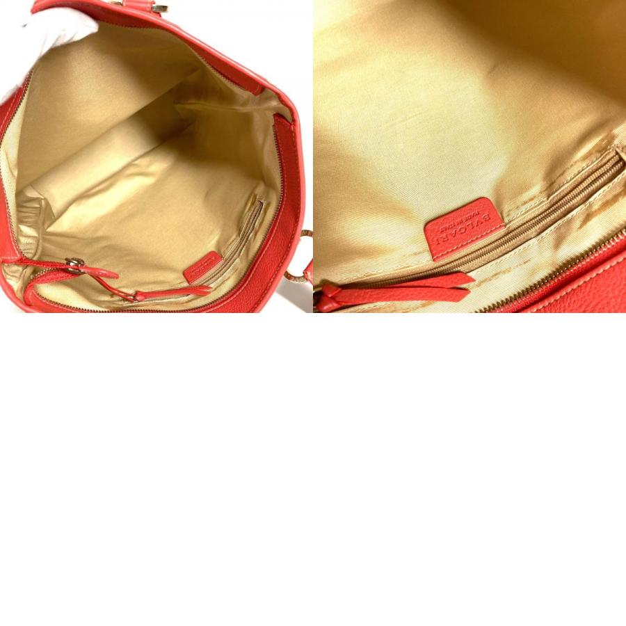 BVLGARI ブルガリ ロゴマニア ロゴ 縦型 肩掛け カバン トートバッグ  ショルダーバッグ ベージュ ユニセックス【中古】 | BVLGARI | 09