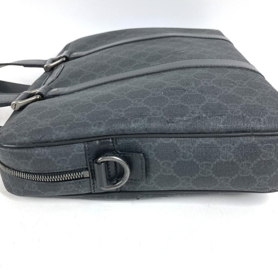 GUCCI グッチ 368557 GGスプリーム ロゴ カバン ブリーフケース ハンドバッグ 書類バッグ ビジネスバッグ ブラック ユニセックス【中古】 | GUCCI | 02