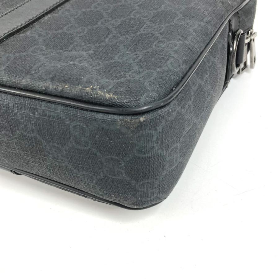 GUCCI グッチ 368557 GGスプリーム ロゴ カバン ブリーフケース ハンドバッグ 書類バッグ ビジネスバッグ ブラック ユニセックス【中古】 | GUCCI | 05