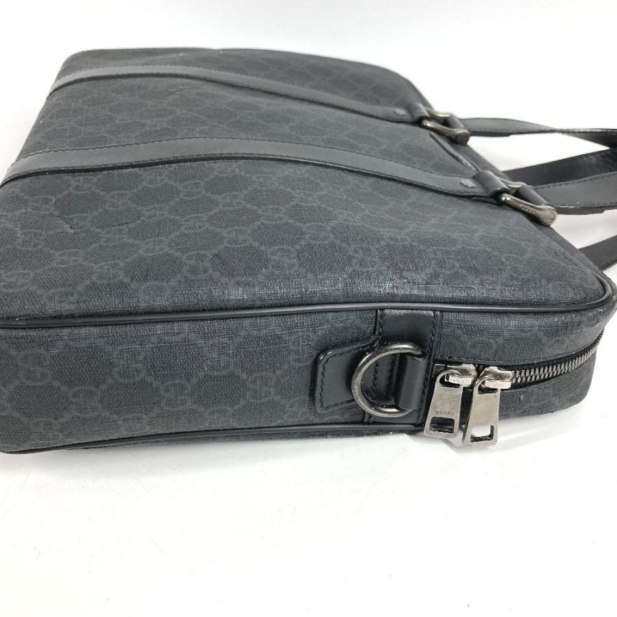 GUCCI グッチ 368557 GGスプリーム ロゴ カバン ブリーフケース ハンドバッグ 書類バッグ ビジネスバッグ ブラック ユニセックス【中古】 | GUCCI | 06