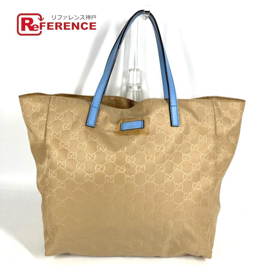 GUCCI グッチ 282439 GG ロゴ カバン トートバッグ ショルダーバッグ 肩掛け ハンドバッグ ベージュ ユニセックス【中古】 | GUCCI