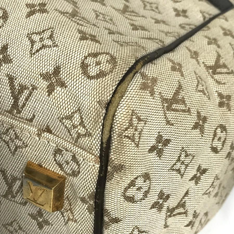 LOUIS VUITTON ルイヴィトン M92310 ジョセフィーヌGM ミニボストンバッグ ショルダーバッグ 肩掛け モノグラムミニ カーキ 【中古】 | LOUIS VUITTON | 06