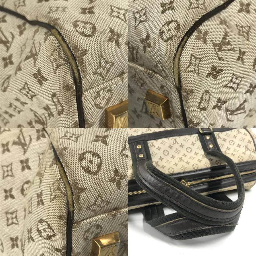 LOUIS VUITTON ルイヴィトン M92310 ジョセフィーヌGM ミニボストンバッグ ショルダーバッグ 肩掛け モノグラムミニ カーキ 【中古】 | LOUIS VUITTON | 07