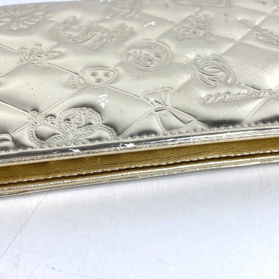 CHANEL シャネル A37151 アイコン 2つ折り ロングウォレット CC ココマーク ロゴ 長財布 ゴールド ユニセックス【中古】 | CHANEL | 04