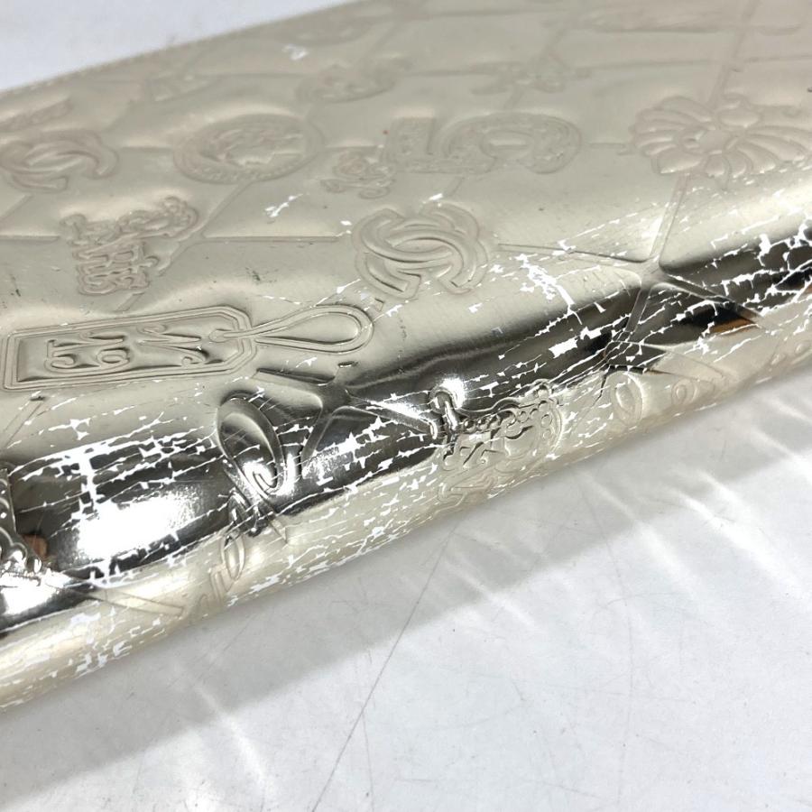 CHANEL シャネル A37151 アイコン 2つ折り ロングウォレット CC ココマーク ロゴ 長財布 ゴールド ユニセックス【中古】 | CHANEL | 06