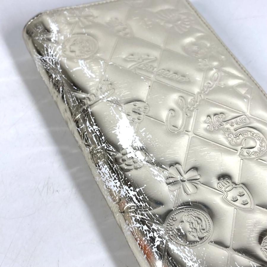 CHANEL シャネル A37151 アイコン 2つ折り ロングウォレット CC ココマーク ロゴ 長財布 ゴールド ユニセックス【中古】 | CHANEL | 07