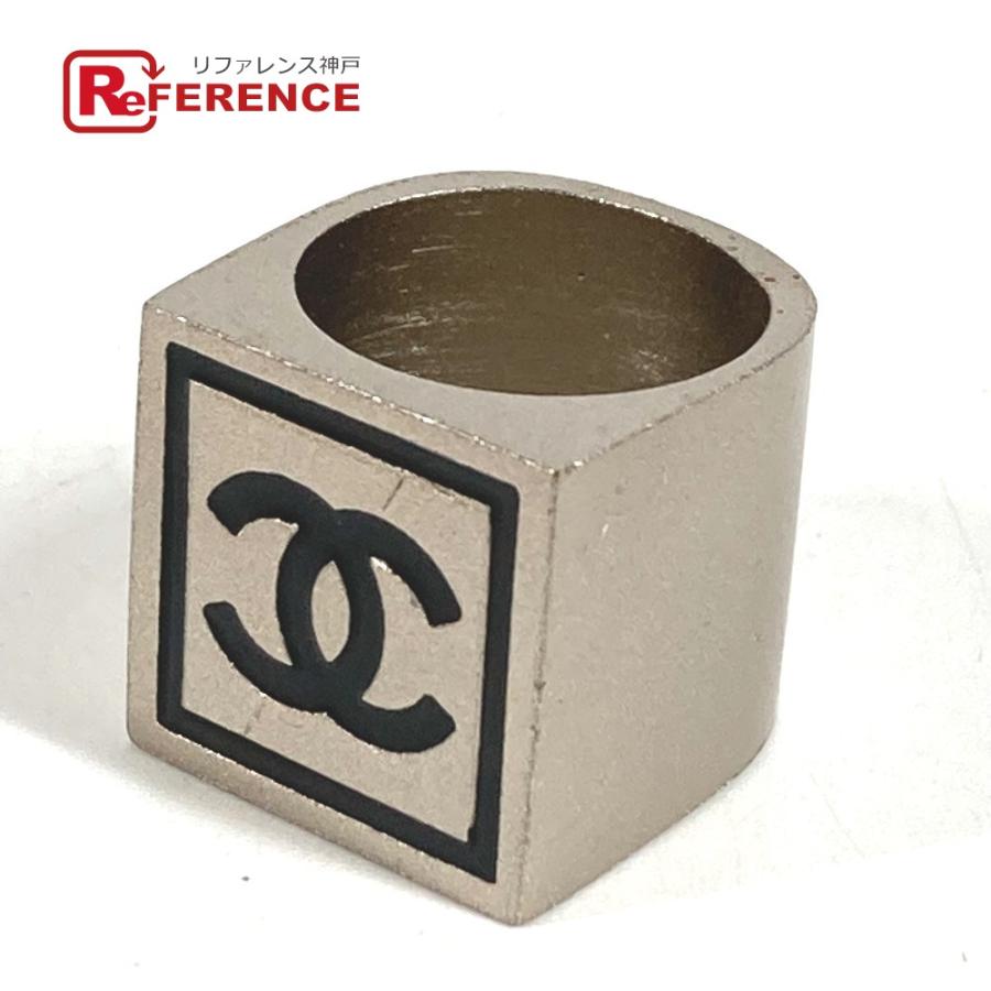 CHANEL シャネル ロゴ CC ココマーク アクセサリー リング・指輪 シルバー ユニセックス【中古】 | CHANEL