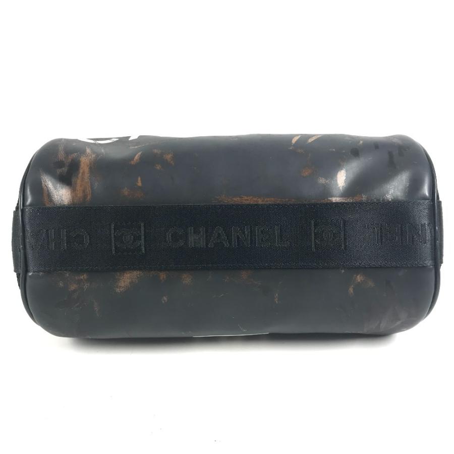 CHANEL シャネル CC ココマーク ロゴ 筒形 ショルダーバッグ ワンショルダー  スポーツ ショルダーバッグ ブラック ユニセックス【中古】 | CHANEL | 05