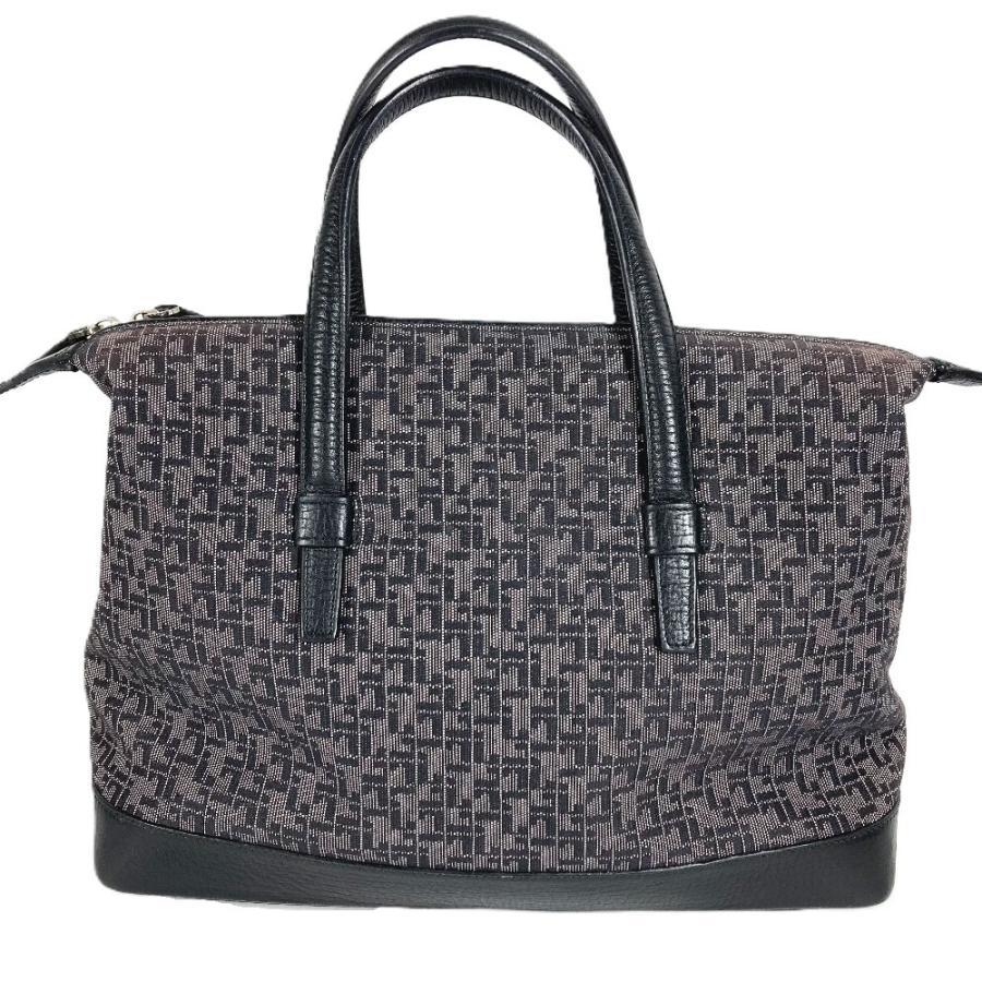 LOEWE ロエベ 総柄 ロゴ カバン  トートバッグ  ヴィンテージ ハンドバッグ ブラック レディース【中古】 | LOEWE | 01