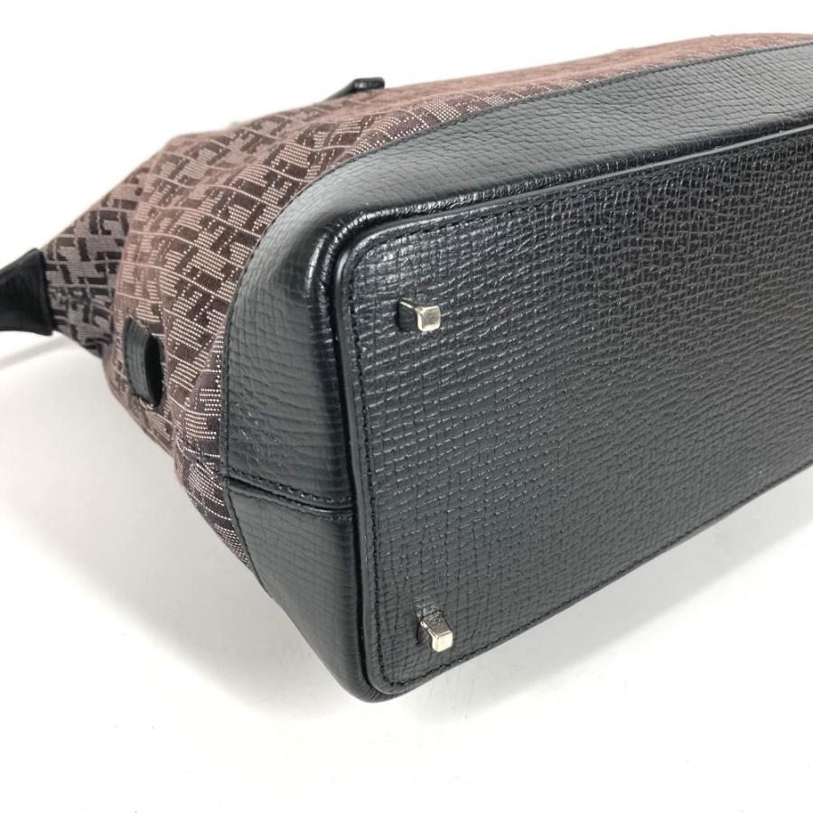 LOEWE ロエベ 総柄 ロゴ カバン  トートバッグ  ヴィンテージ ハンドバッグ ブラック レディース【中古】 | LOEWE | 06