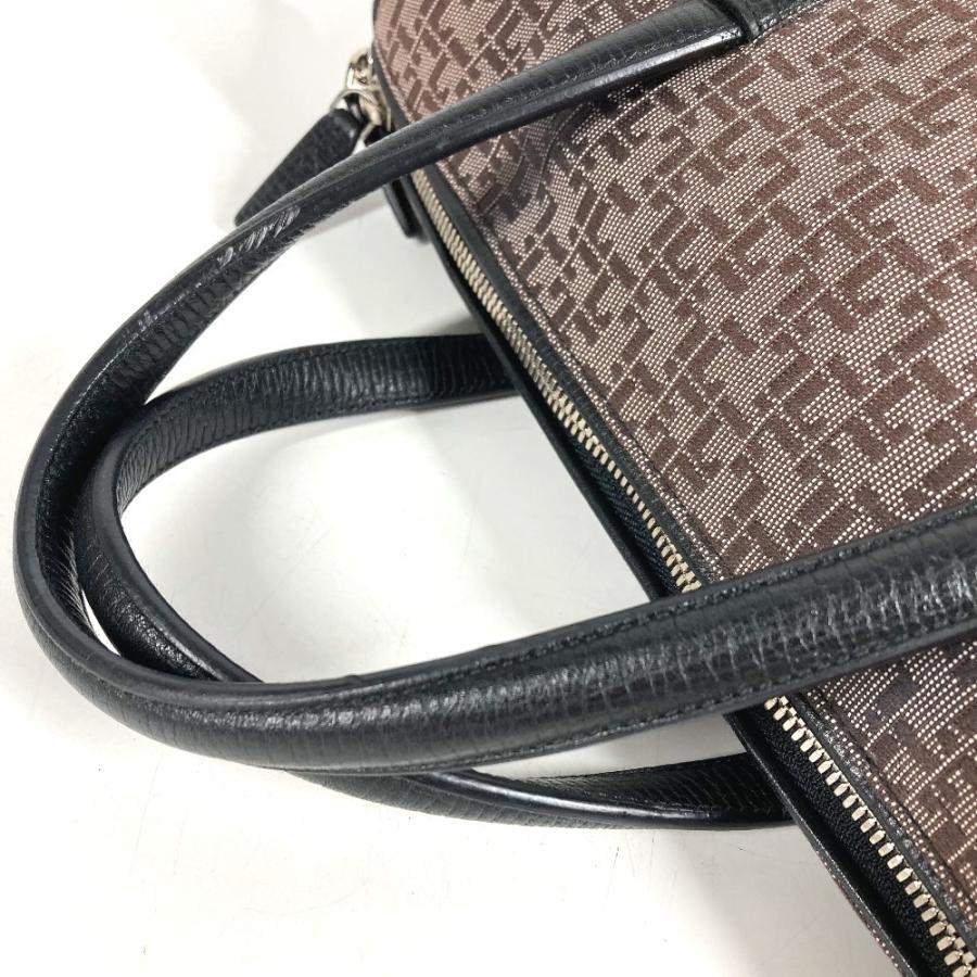 LOEWE ロエベ 総柄 ロゴ カバン  トートバッグ  ヴィンテージ ハンドバッグ ブラック レディース【中古】 | LOEWE | 07