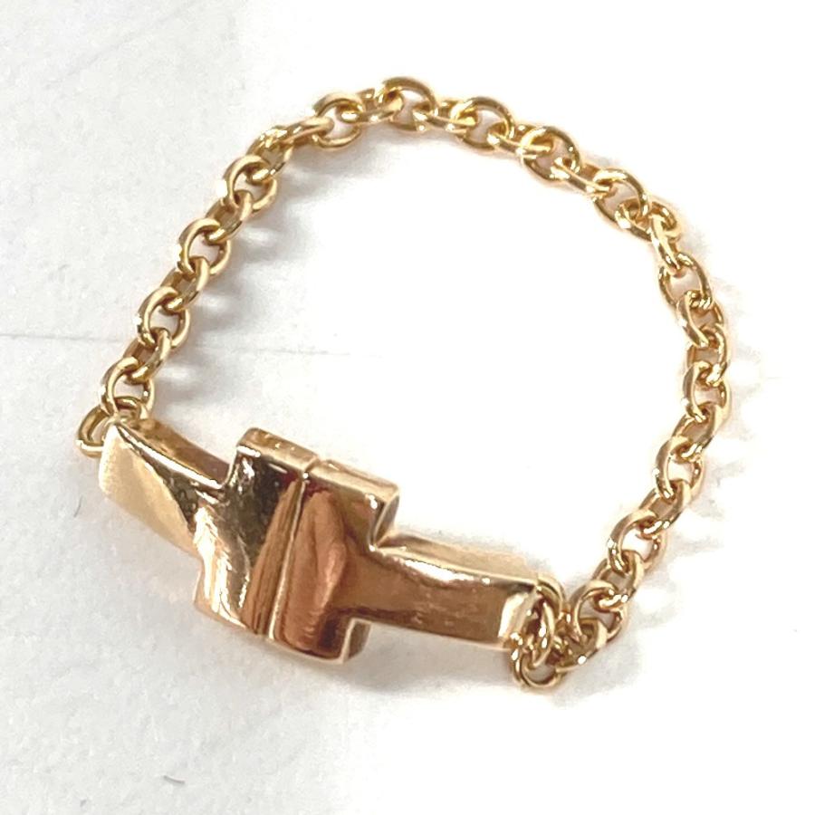 TIFFANY&Co. ティファニー T TWO チェーン トゥチェーン アクセサリー  ジュエリー 金 K18 18K リング・指輪 ゴールド レディース【中古】 | TIFFANY&Co. | 03