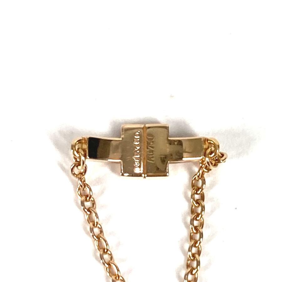 TIFFANY&Co. ティファニー T TWO チェーン トゥチェーン アクセサリー  ジュエリー 金 K18 18K リング・指輪 ゴールド レディース【中古】 | TIFFANY&Co. | 04