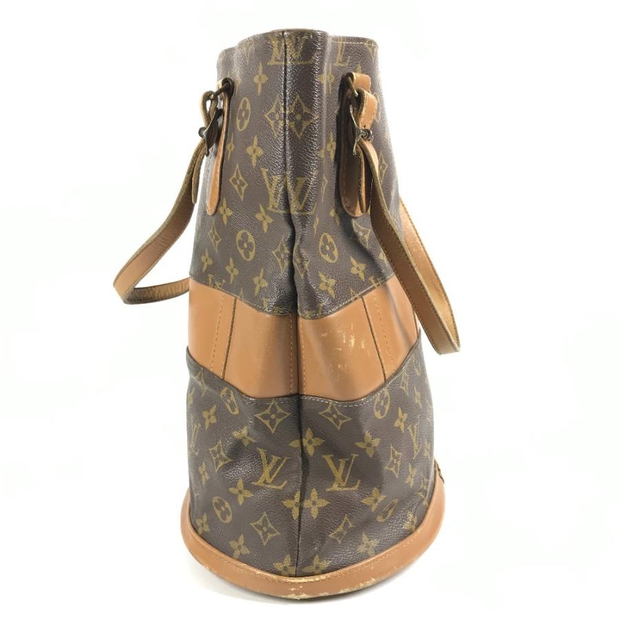 LOUIS VUITTON ルイヴィトン T42236 バケットGM  USA アメリカ 限定 トートバッグ カバン モノグラム  ハンドバッグ ブラウン【中古】 | LOUIS VUITTON | 03