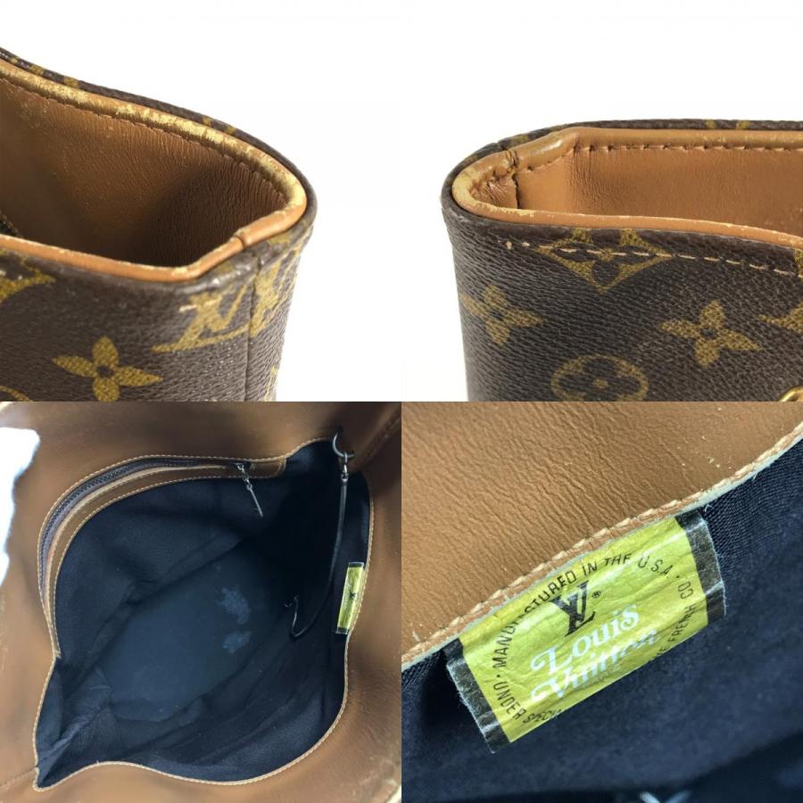 LOUIS VUITTON ルイヴィトン T42236 バケットGM  USA アメリカ 限定 トートバッグ カバン モノグラム  ハンドバッグ ブラウン【中古】 | LOUIS VUITTON | 08