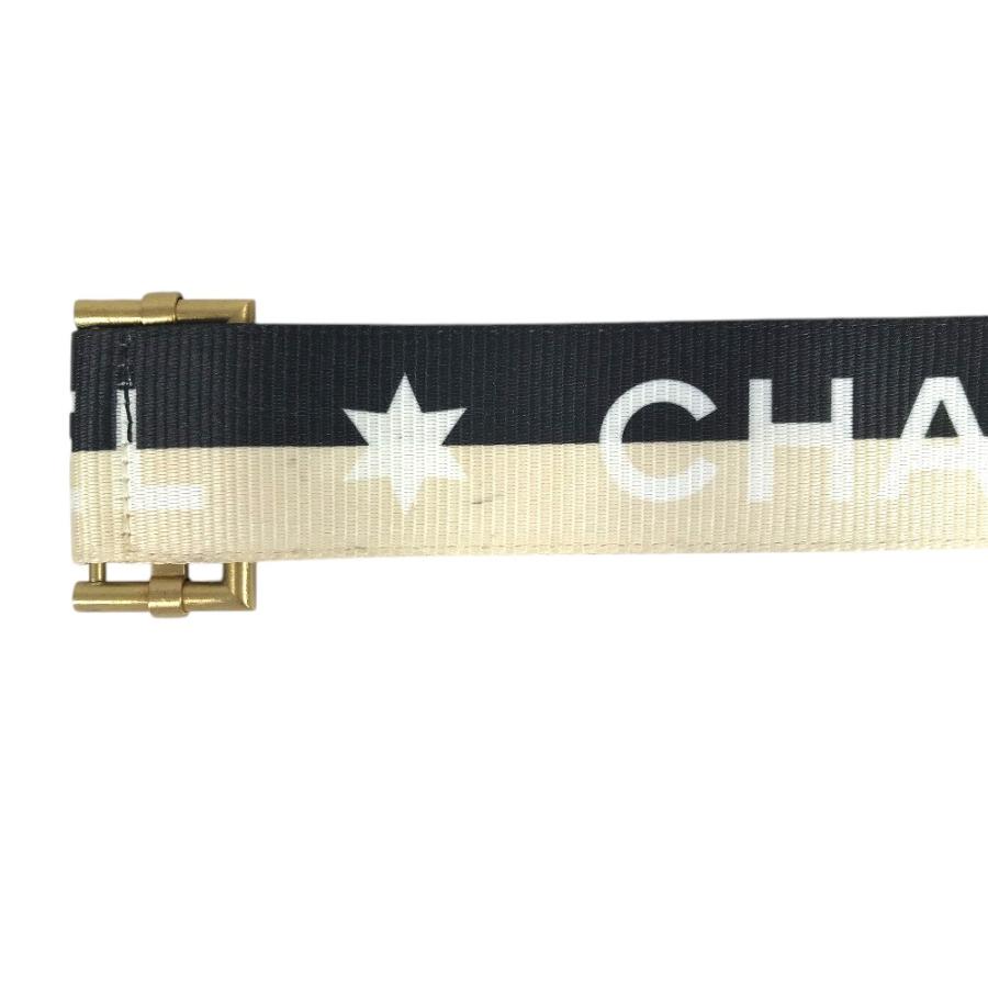 CHANELシャネル ココマークベルト CCロゴ CHANEL（シャネル） CC ココマーク ロゴ 01S ベルト プリントバイ
