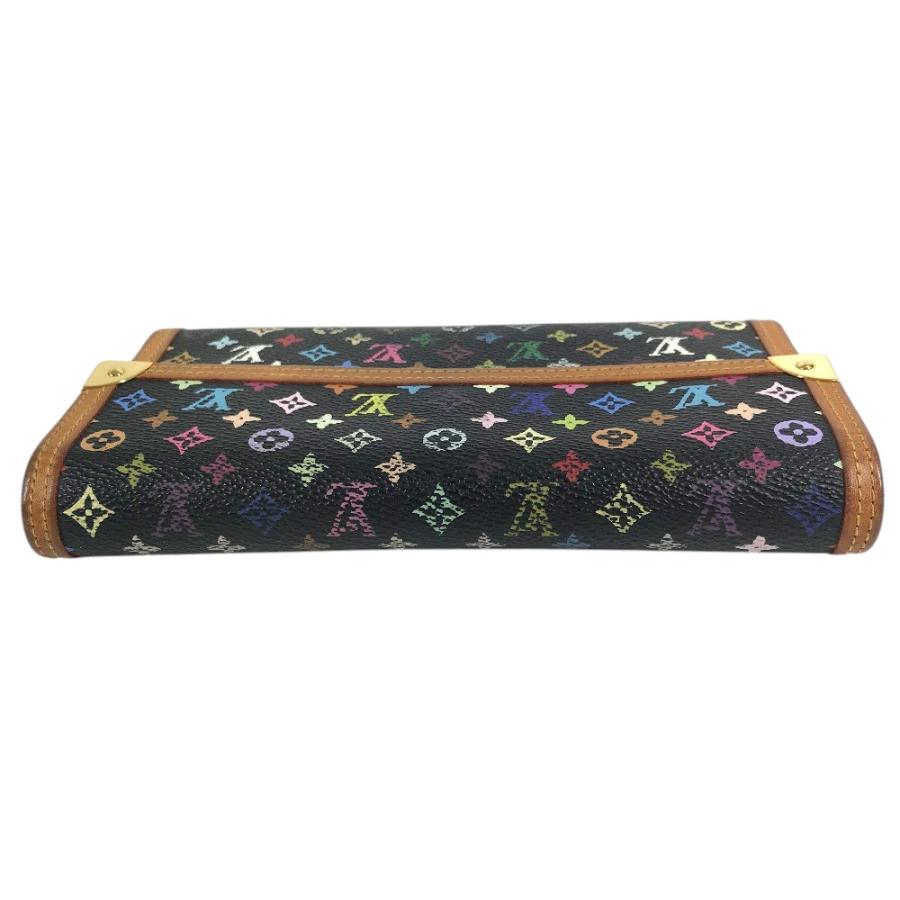LOUIS VUITTON ルイヴィトン Ｍ92658 ポルトトレゾール インターナショナル 三つ折り 財布 ウォレット 長財布 ノワール ブラック 【中古】 | LOUIS VUITTON | 02