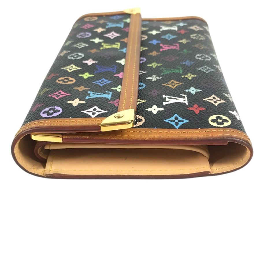 LOUIS VUITTON ルイヴィトン Ｍ92658 ポルトトレゾール インターナショナル 三つ折り 財布 ウォレット 長財布 ノワール ブラック 【中古】 | LOUIS VUITTON | 03