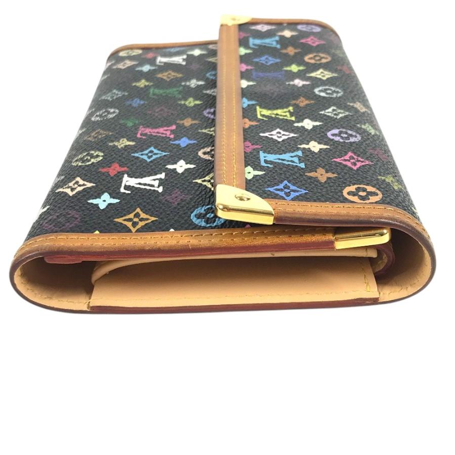 LOUIS VUITTON ルイヴィトン Ｍ92658 ポルトトレゾール インターナショナル 三つ折り 財布 ウォレット 長財布 ノワール ブラック 【中古】 | LOUIS VUITTON | 04