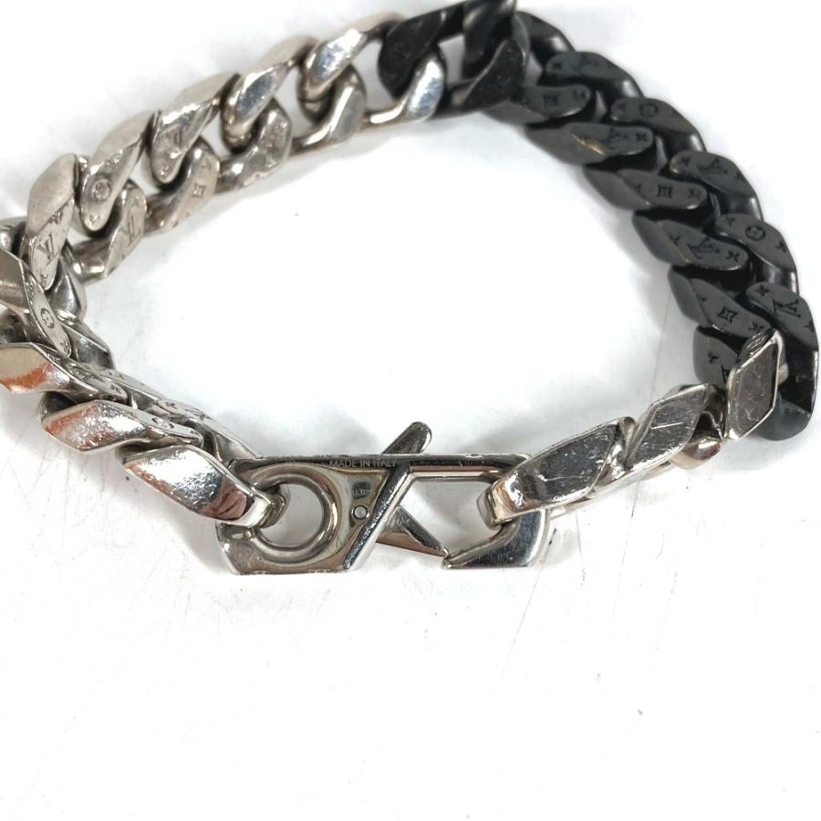 LOUIS VUITTON ルイヴィトン M00535  ブラスレ LVチェーンリンクス M アクセサリー ジュエリー モノグラム ブレスレット シルバー【中古】 | LOUIS VUITTON | 06