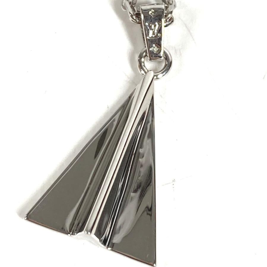 LOUIS VUITTON ルイヴィトン  M01034 ペンダント LV ペイパープレーン アクセサリー  チェーン ラインストーン ネックレス【中古】 | LOUIS VUITTON | 06