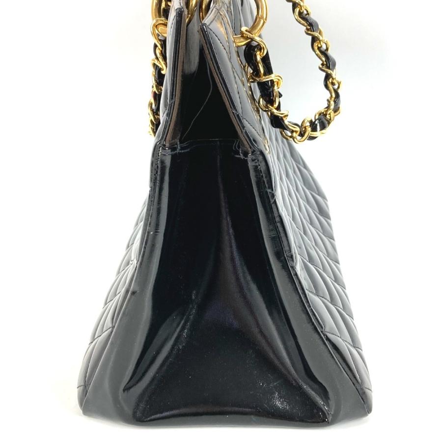 CHANEL シャネル  トートバッグ カバン Wチェーン ヴィンテージシャネル Vintage Chanel マトラッセ デカココマーク チェーン【中古】 | CHANEL | 03