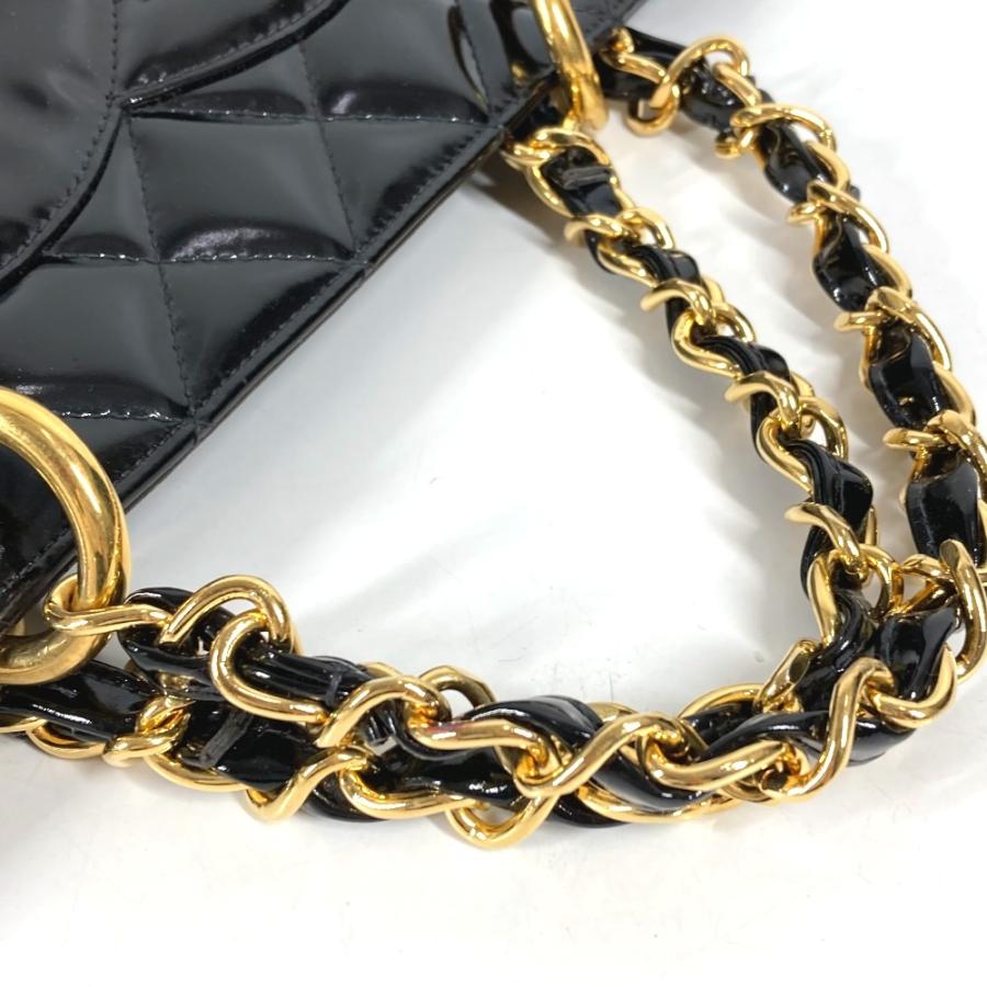 CHANEL シャネル  トートバッグ カバン Wチェーン ヴィンテージシャネル Vintage Chanel マトラッセ デカココマーク チェーン【中古】 | CHANEL | 04