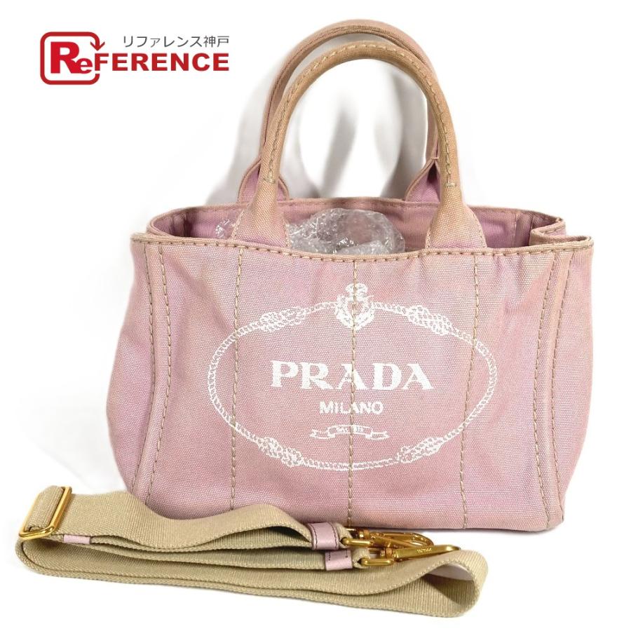 PRADA（プラダ） カナパ ロゴ MINI ミニ トートバッグ カバン 2WAY 