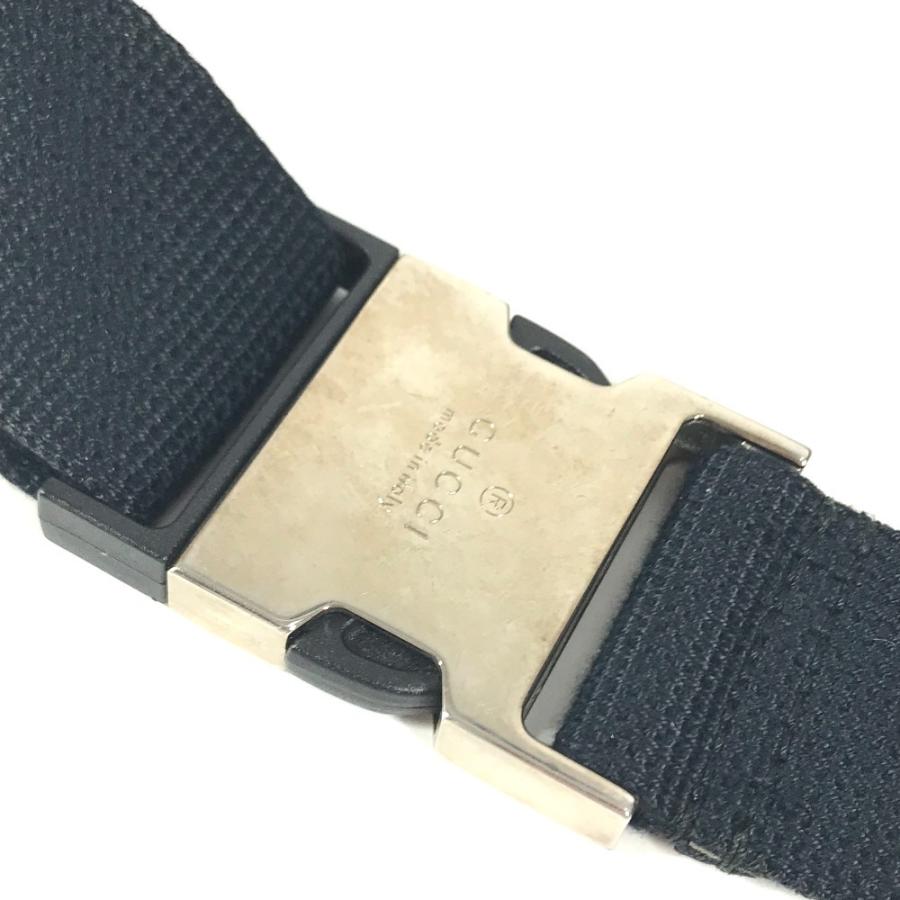 GUCCI グッチ 246409 ロゴ シェリーライン ベルトバッグ ウエストポーチ カバン ボディバッグ ボディバッグ ブラック ユニセックス【中古】 | GUCCI | 06