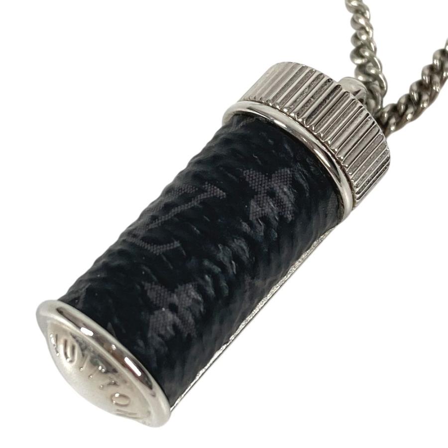 LOUIS VUITTON ルイヴィトン M63641 ネックレスチャームズ チェーンネックレス アクセサリー モノグラムエクリプス ネックレス【中古】 | LOUIS VUITTON | 04