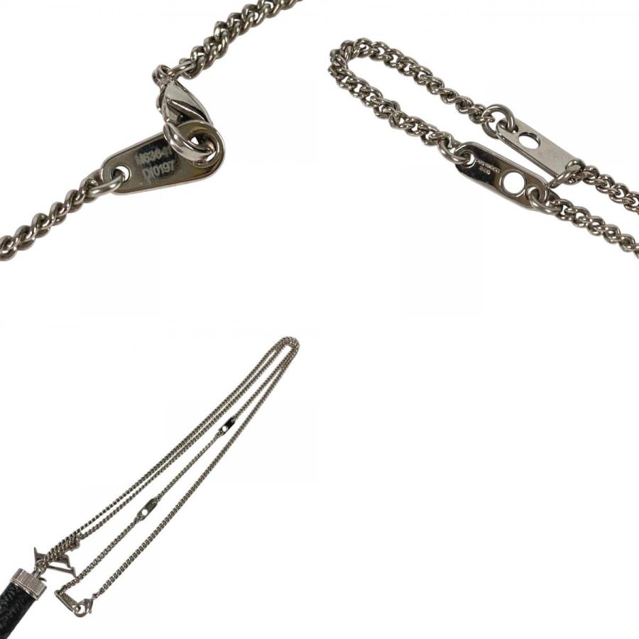 LOUIS VUITTON ルイヴィトン M63641 ネックレスチャームズ チェーンネックレス アクセサリー モノグラムエクリプス ネックレス【中古】 | LOUIS VUITTON | 09