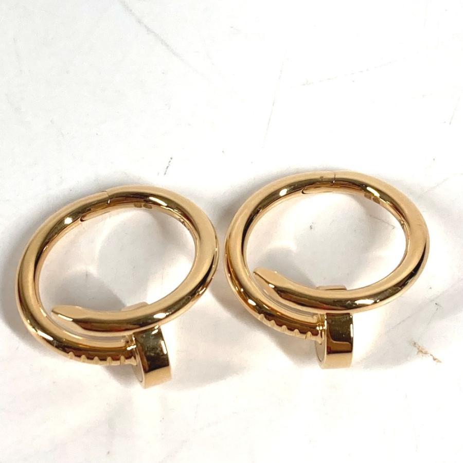 美品 HERMES エルメス ジュスト アン クル カフリンクス カフス アクセサリー ジュエリー K18 金 18K カフス メンズ ゴールド【中古】 | Cartier | 02