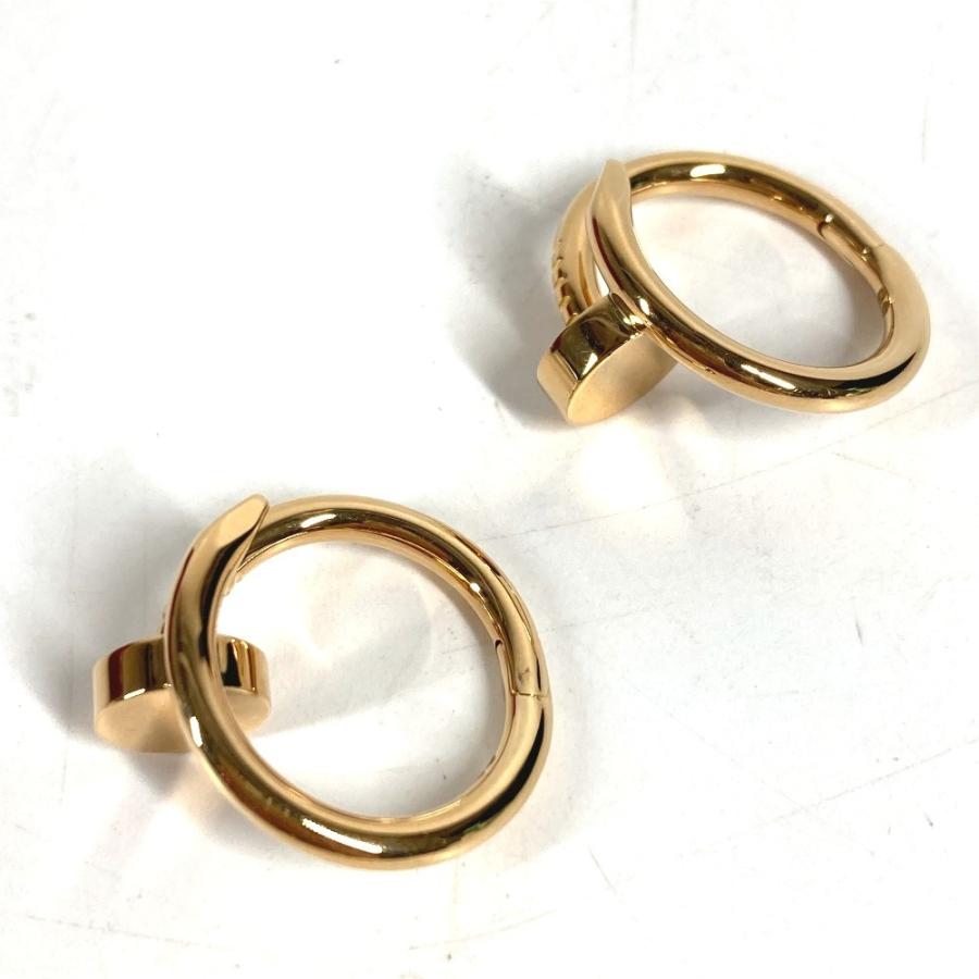 美品 HERMES エルメス ジュスト アン クル カフリンクス カフス アクセサリー ジュエリー K18 金 18K カフス メンズ ゴールド【中古】 | Cartier | 03