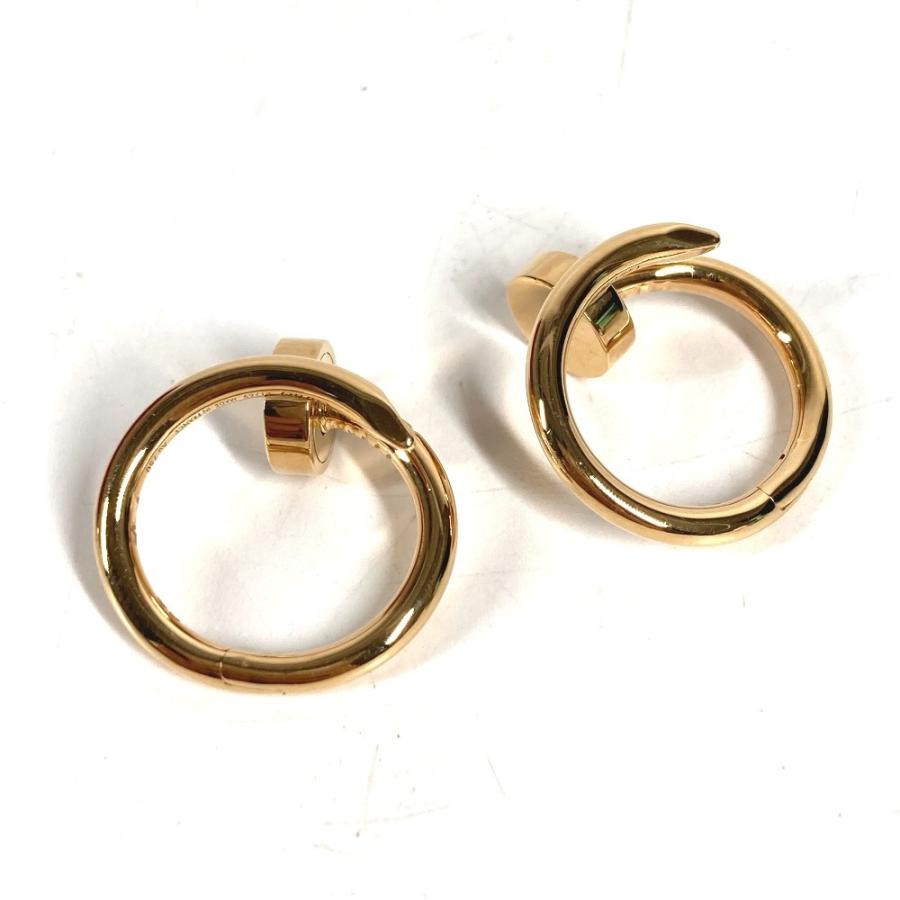 美品 HERMES エルメス ジュスト アン クル カフリンクス カフス アクセサリー ジュエリー K18 金 18K カフス メンズ ゴールド【中古】 | Cartier | 04