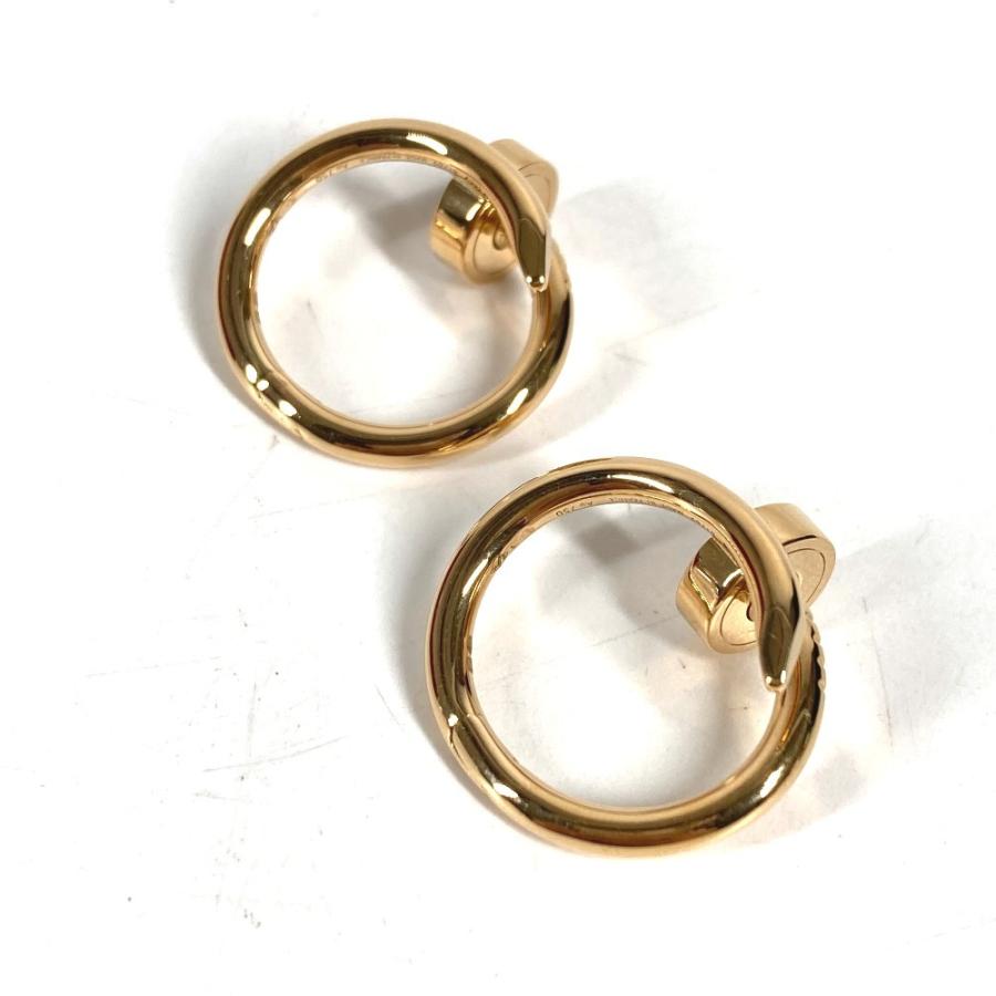 美品 HERMES エルメス ジュスト アン クル カフリンクス カフス アクセサリー ジュエリー K18 金 18K カフス メンズ ゴールド【中古】 | Cartier | 05