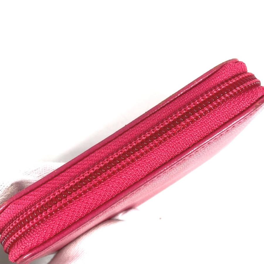 CHANEL シャネル CC ココマーク ロゴ  財布 小銭入れ ラウンドファスナー コインケース ピンク レディース【中古】 | CHANEL | 06