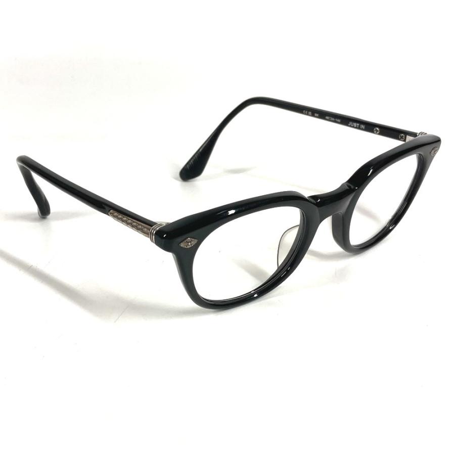 CHROME HEARTS クロムハーツ JUST IN ジャストイン めがね メガネ アイウェア 眼鏡 眼鏡 ブラック ユニセックス【中古】 |  | 01