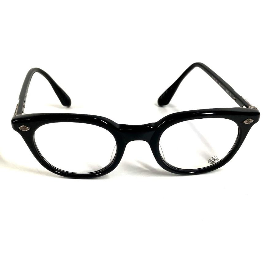 CHROME HEARTS クロムハーツ JUST IN ジャストイン めがね メガネ アイウェア 眼鏡 眼鏡 ブラック ユニセックス【中古】 |  | 02