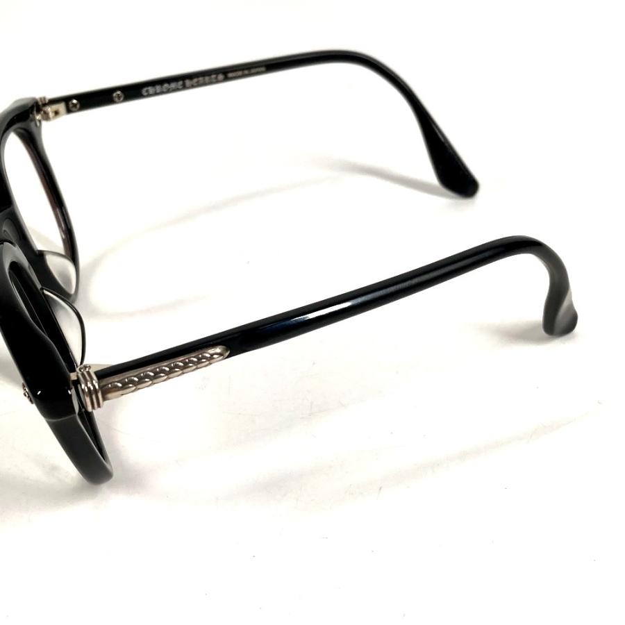 CHROME HEARTS クロムハーツ JUST IN ジャストイン めがね メガネ アイウェア 眼鏡 眼鏡 ブラック ユニセックス【中古】 |  | 04