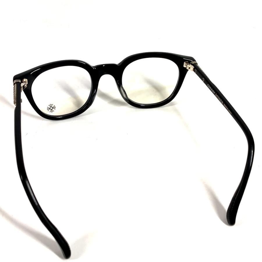 CHROME HEARTS クロムハーツ JUST IN ジャストイン めがね メガネ アイウェア 眼鏡 眼鏡 ブラック ユニセックス【中古】 |  | 05