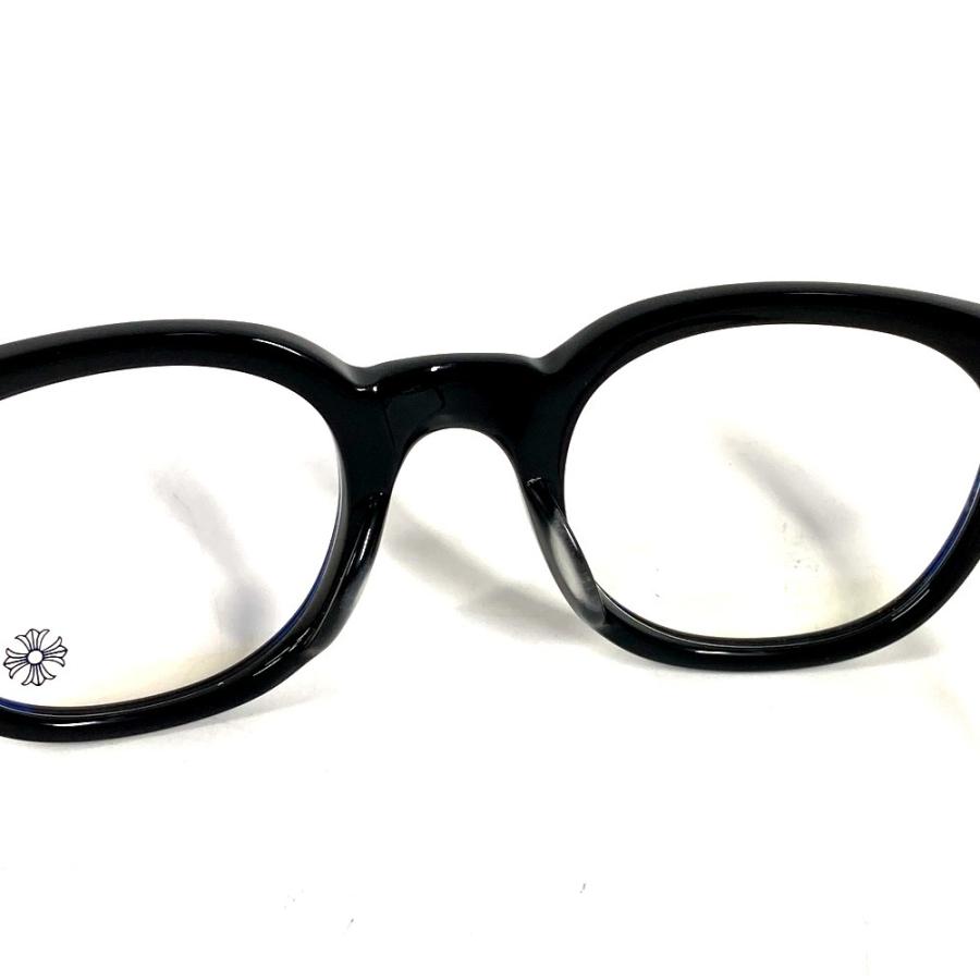 CHROME HEARTS クロムハーツ JUST IN ジャストイン めがね メガネ アイウェア 眼鏡 眼鏡 ブラック ユニセックス【中古】 |  | 06