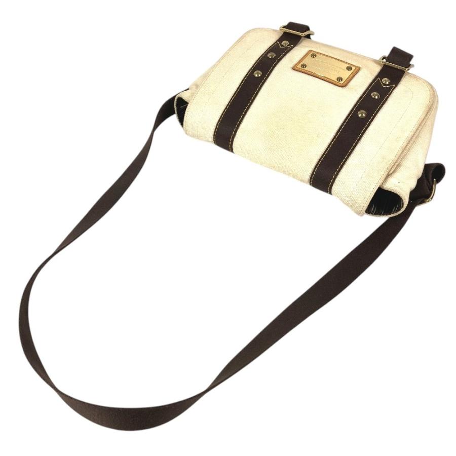 LOUIS VUITTON ルイヴィトン M40042 ブザスPM ショルダーバッグ アンティグア  ショルダーバッグ エクリュ ホワイト ユニセックス【中古】 | LOUIS VUITTON | 07