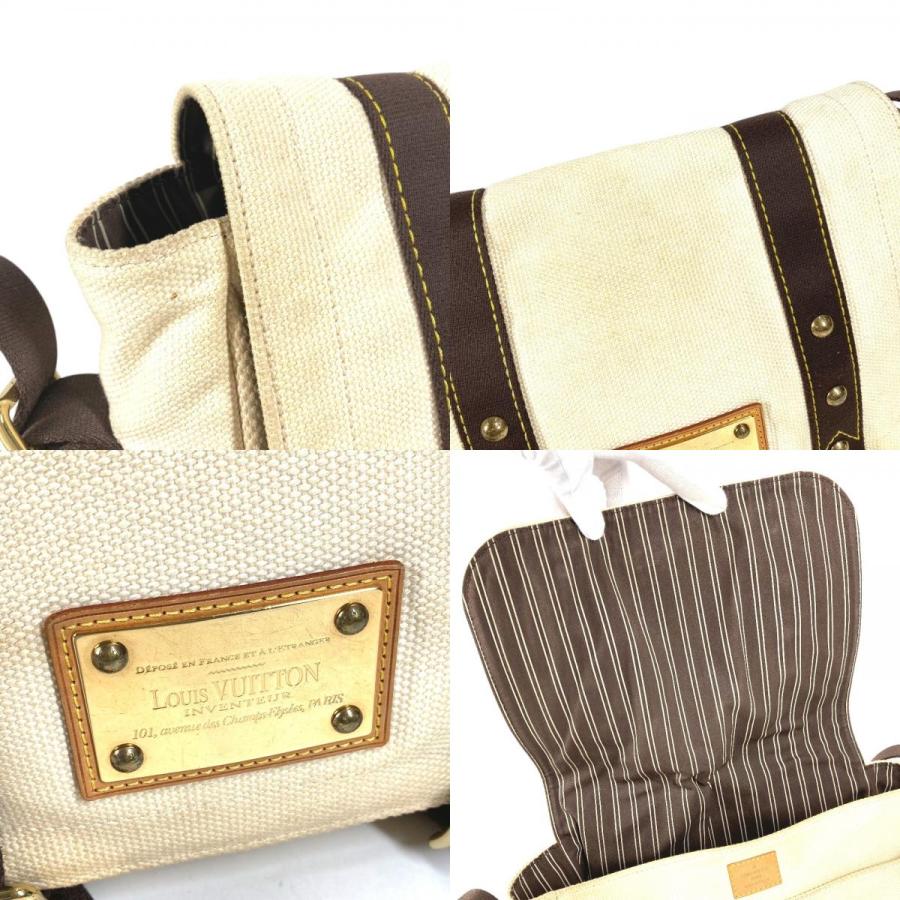 LOUIS VUITTON ルイヴィトン M40042 ブザスPM ショルダーバッグ アンティグア  ショルダーバッグ エクリュ ホワイト ユニセックス【中古】 | LOUIS VUITTON | 08
