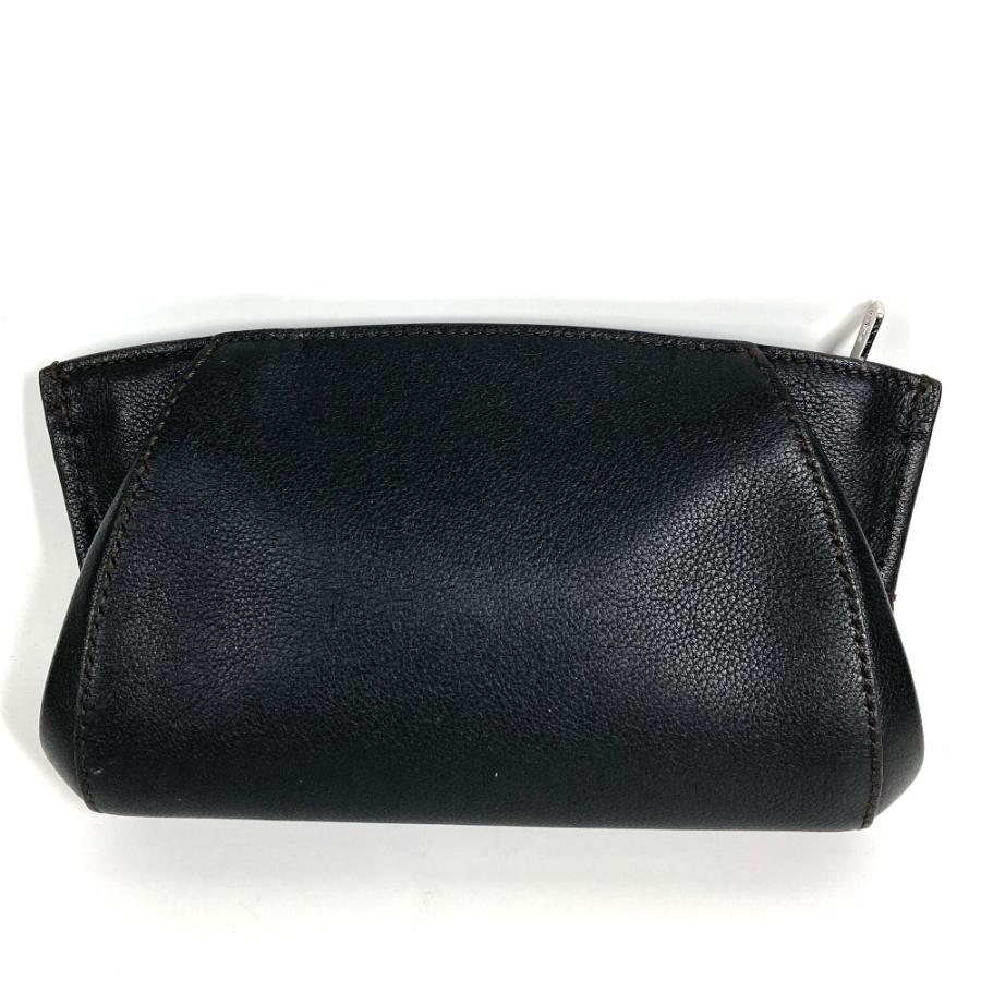 美品 CARTIER カルティエ Cドゥ C ドゥ ロゴ セカンドバッグ ポーチ クラッチバッグ ブラック ユニセックス【中古】 | Cartier | 02